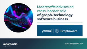 Moorcrofts advises on cross-border sale of graph-technology software business