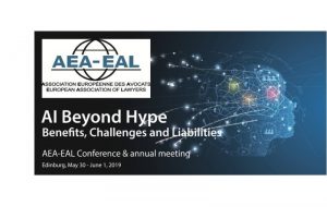 AI Beyond the Hype|AEA-EAL conference|30 May 2019