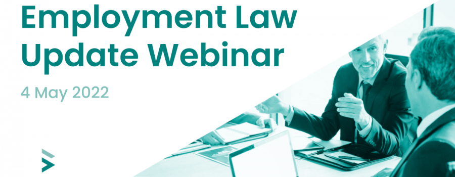 Employment Law update webinar