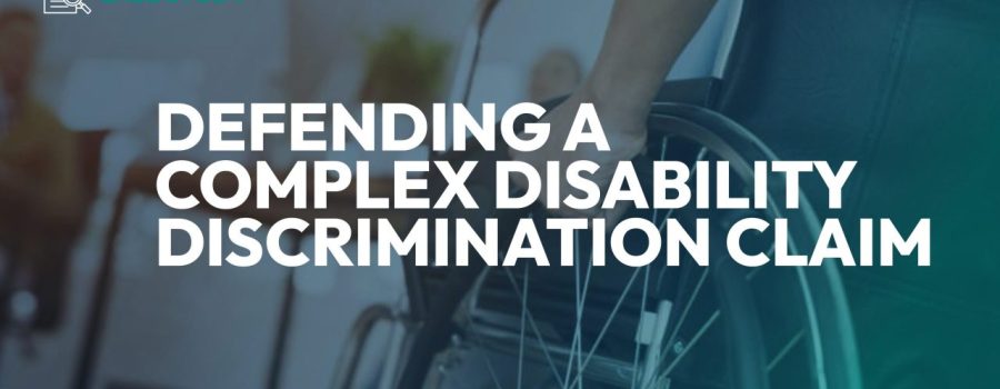 disability discrimination claim