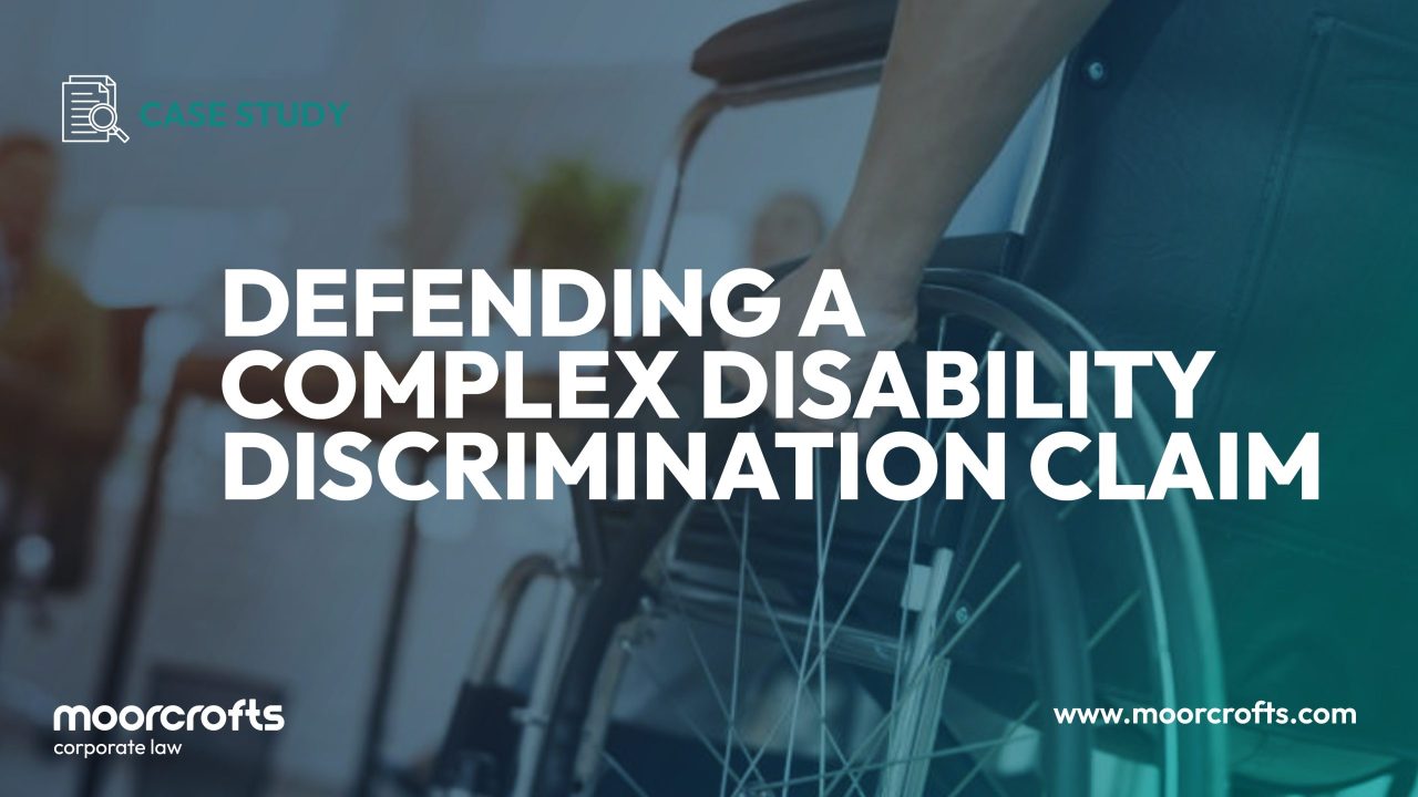 disability discrimination claim