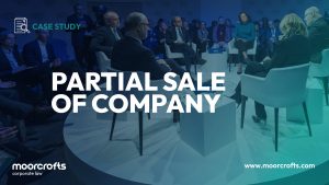 Partial company sale