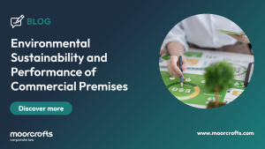 Environmental sustainability and performance of commercial premises