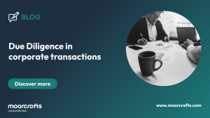 Due Diligence in corporate transactions