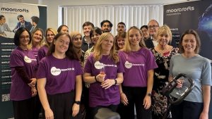 Moorcrofts pedals together to raise £2,310 for Kidney Research UK